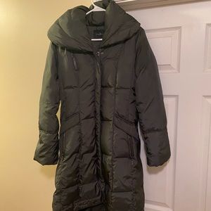 Cole Haan Box-Quilt Down Puffer Coat